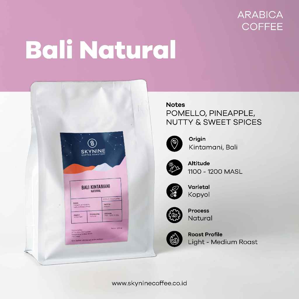 

BIJI KOPI ARABIKA BALI KINTAMANI NATURAL PROCESS