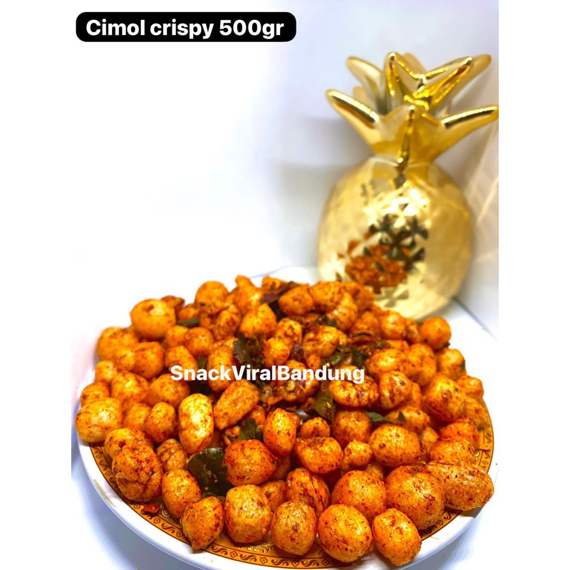 

CIMOL KERING 500GR / CIMOL CRISPY PEDAS SNACK VIRAL BANDUNG