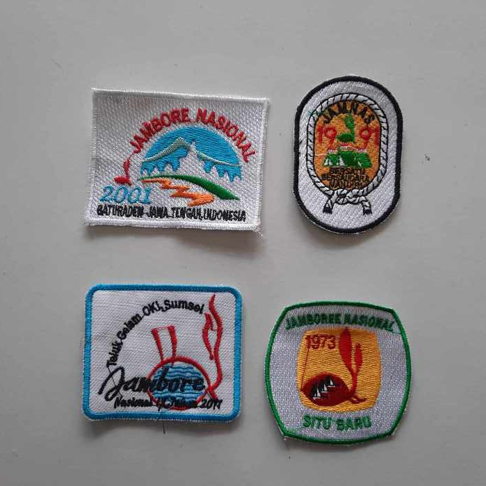 Badge Pramuka Bordir Jambore Nasional