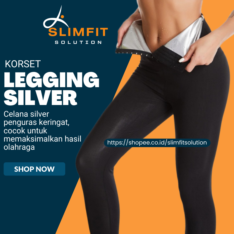Korset Celana Pelangsing Perut Wanita Celana Olahraga Senam Wanita Legging Pembakar Lemak Hot Shaper