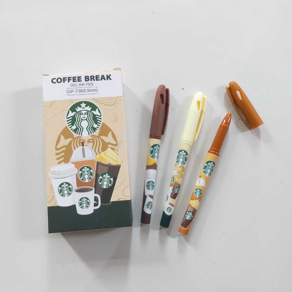 

Bolpen Gel ESELON ES-738 STARBUCK | 12pcs