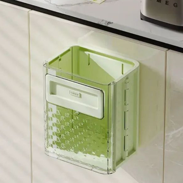 RB Tempat Sampah dapur / Tong Sampah Plastik / Tempat Sampah Kamar mandi/Kotak Sampah Tempel