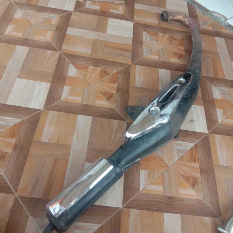 knalpot Suzuki RK cool CBU Thailand Muffler silincer cover tutup selenser exausht