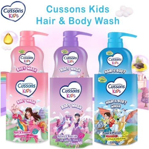 Cussons Kids Shampoo / Hair and Body Wash Botol Refill