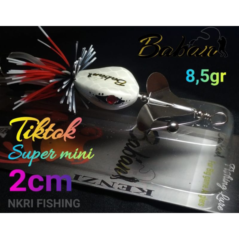 Slater tiktok gabusan super mini 2cm