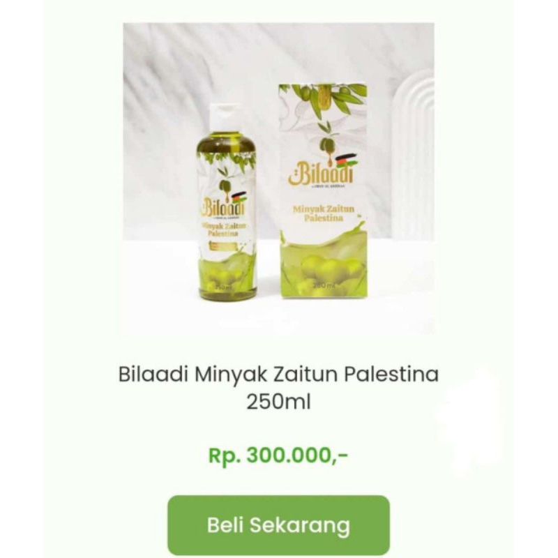 

Minyak zaitun asli palestina 250ml