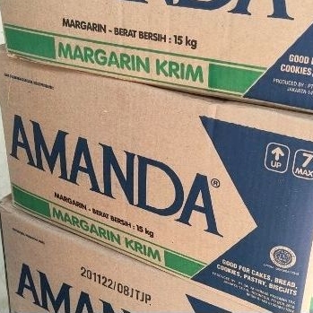 amanda margarine krim 15kg