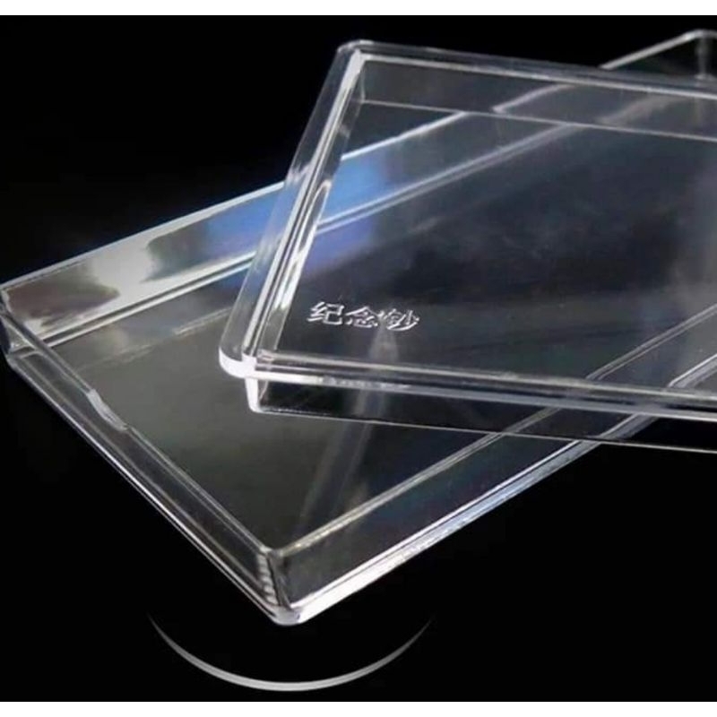 Kapsul Pelindung Uang Kertas Mika Gepokan PCCB 80 x 165 mm