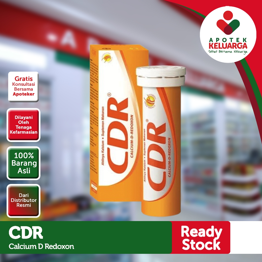 CDR Effervescent 10 Tablet #vitamin c #kalsium #daya tahan tubuh #kesehatan tulang #ibu hamil dan me