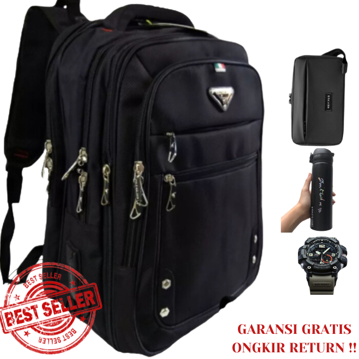 Tas Sekolah Pria  Polo Original Ransel Kerja Pria Bacpack Anak Laki Laki Sd Smp Sma Kuat Muat Laptop