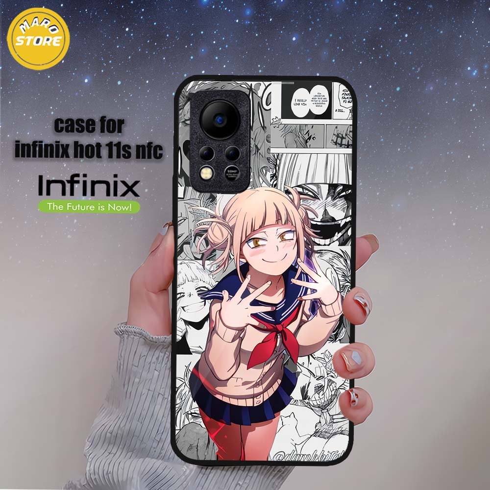 (GF17) Case Softcase Glossy Infinix Hot 11S Nfc | Casing hp Infinix | Pro Pic Hd | Motif Anime Himik