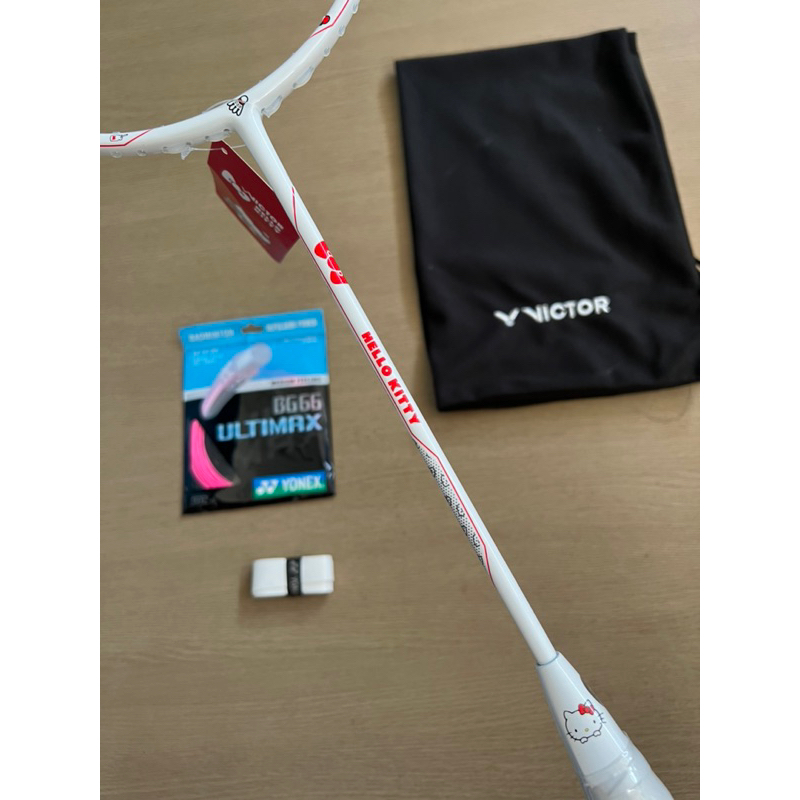 raket badminton Vict helokityyy bonus senar ti gagal main aja