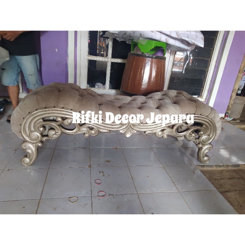 sofa stool ukir Grade A sofa ukir Kursi stool kursi manten sofa stool kursi pelaminan kursi stool