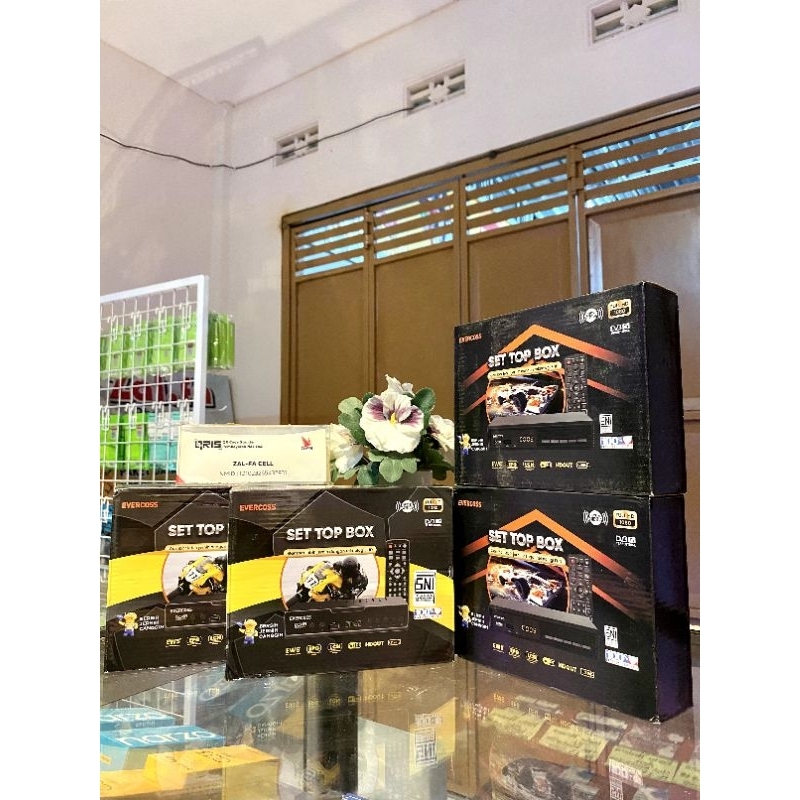 STB Set Top Box Evercoss Max / Prime Digital TV DVB T-2