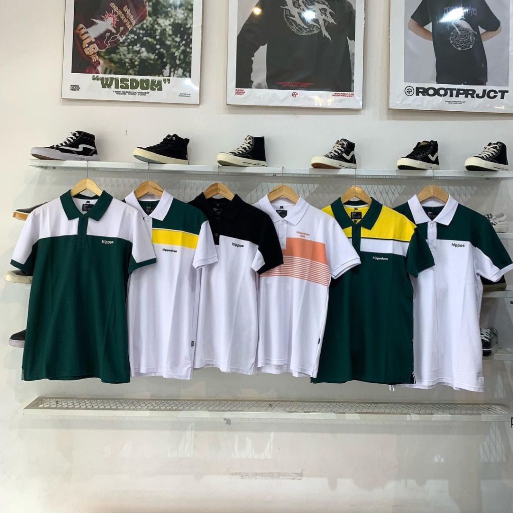 Kaos Polo Hippo / Kaos Polo Keren