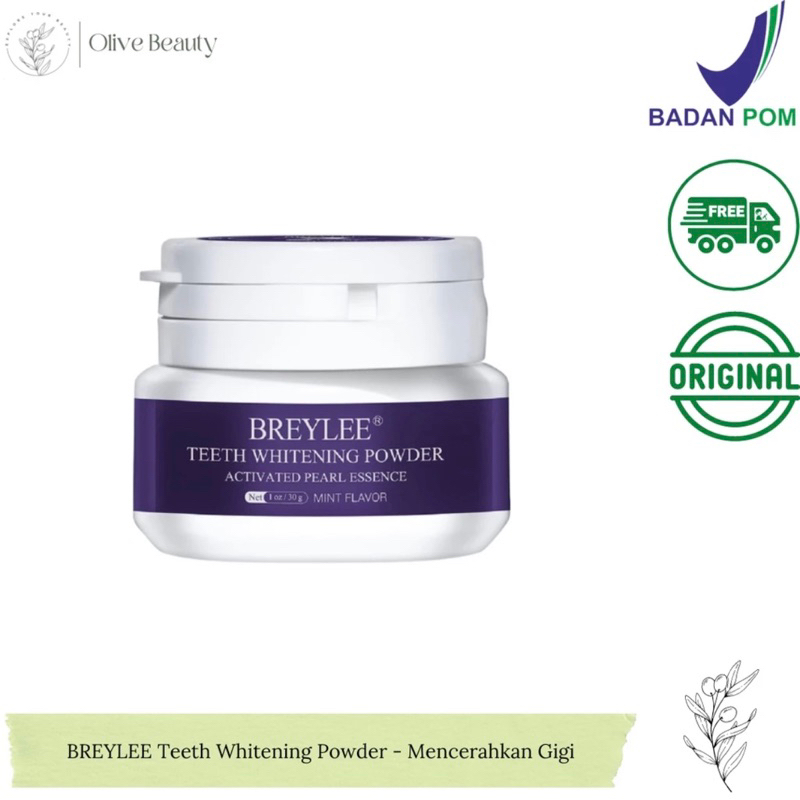 BREYLEE TEETH WHITENING POWDER