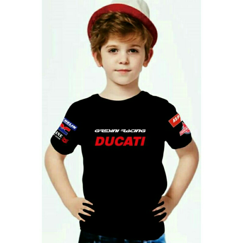 kaos,anak,ducati