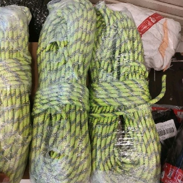 JUAL TALI KARMANTEL DINAMIS   11MM x 50M / TALI PANJAT TEBING / JUAL TALI KARMATEL DINAMIS 10,5MM / 