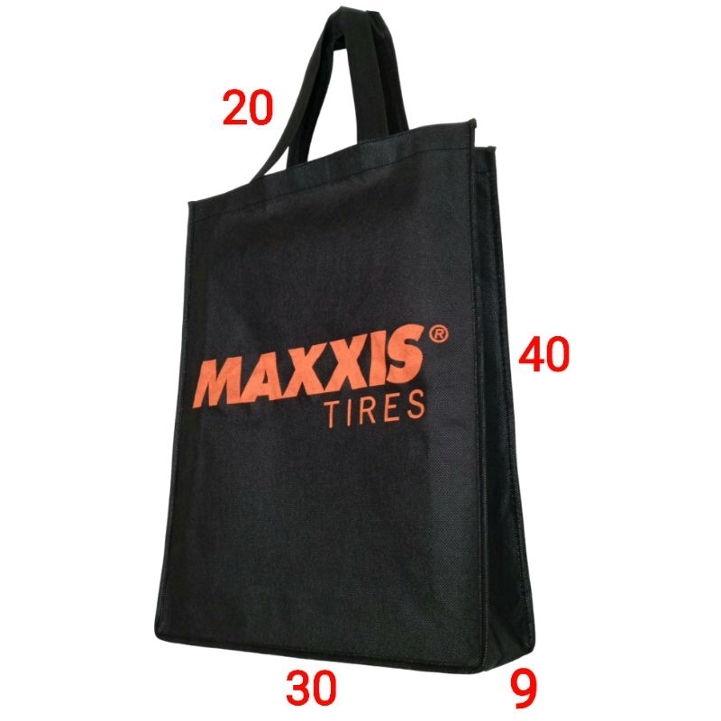 MAXXIS TOTE BAG / TAS KAIN / GOODIE BAG SPUNBOND REUSABLE BAG OKE