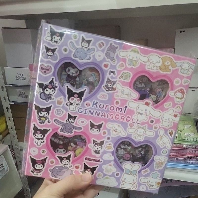 

(snowandbelle) gift stickers box sanrio