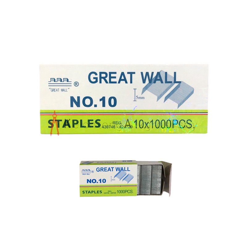 

Isi Staples Great Wall No. 10