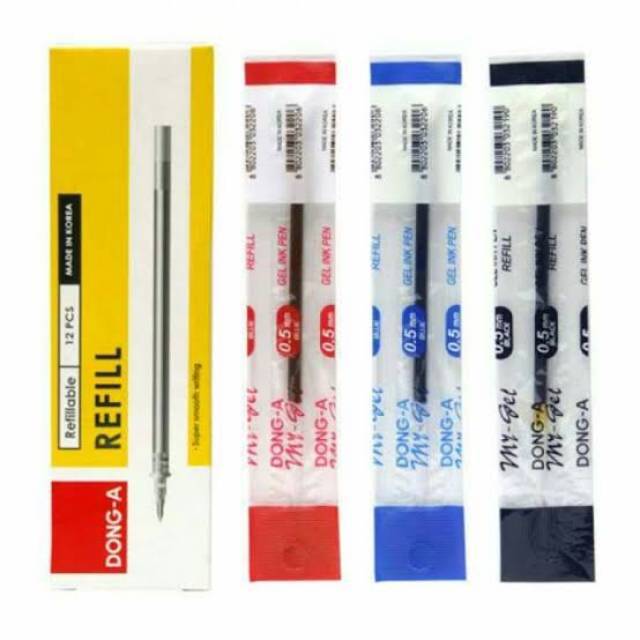 

REFILL TINTA PULPEN CAIR MYGEL DONG-A ( 1 PCS)