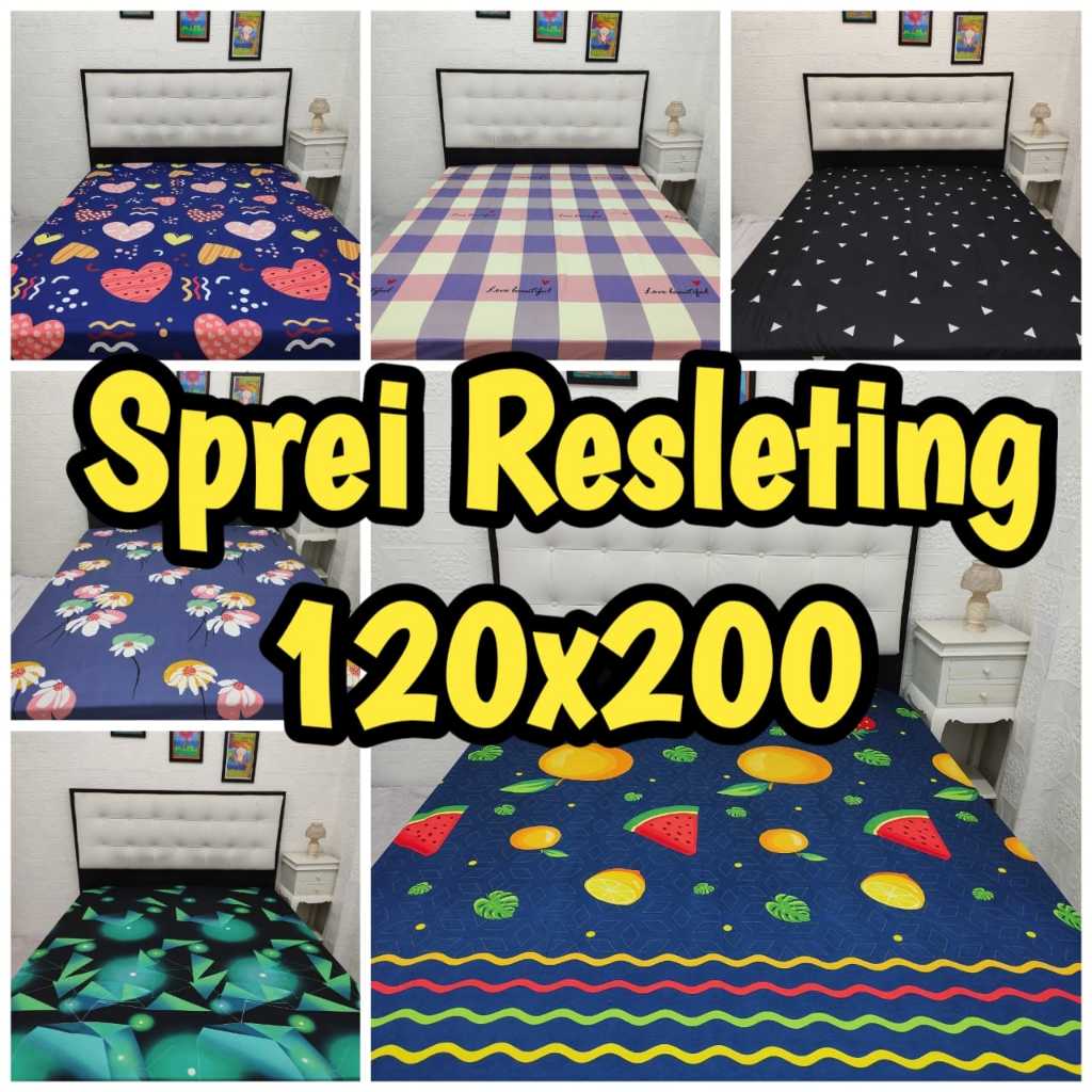 SPREI RESLETING 120X200,SARUNG KASUR,SARUNG KASUR BUSA RESLETING,URUNG KASUR BUSA RESLETING,SARUNG K