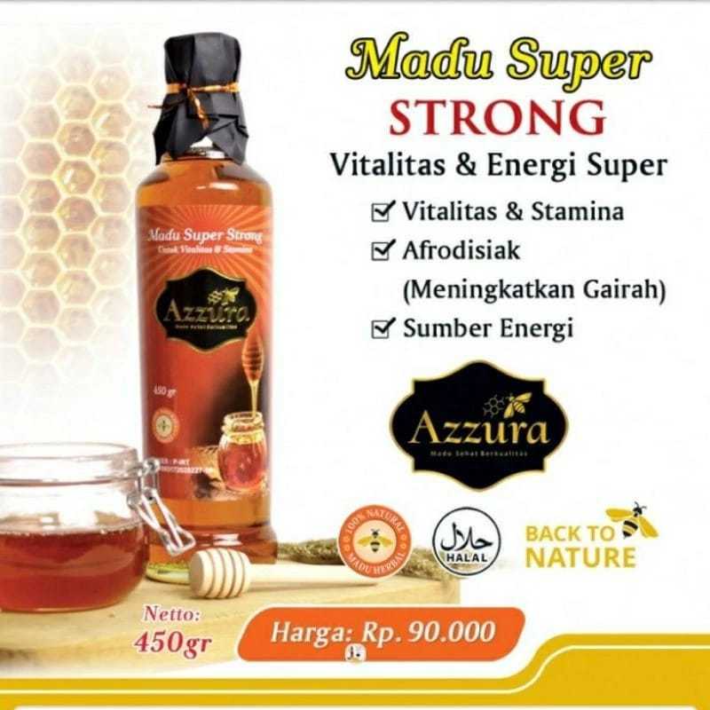 

Madu Azzura - Madu Super Strong Untuk Vitalitas Stamina dan Sumber Energi