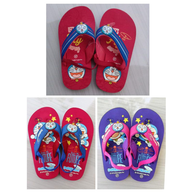 Sandal Jepit Ando Anak Doraemon (Tali Belakang)