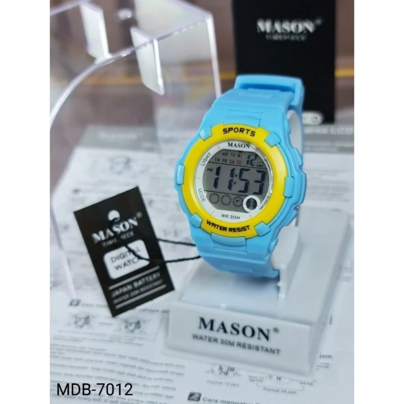 Jam Tangan Anak Mason 7012 Water Resistant Digital