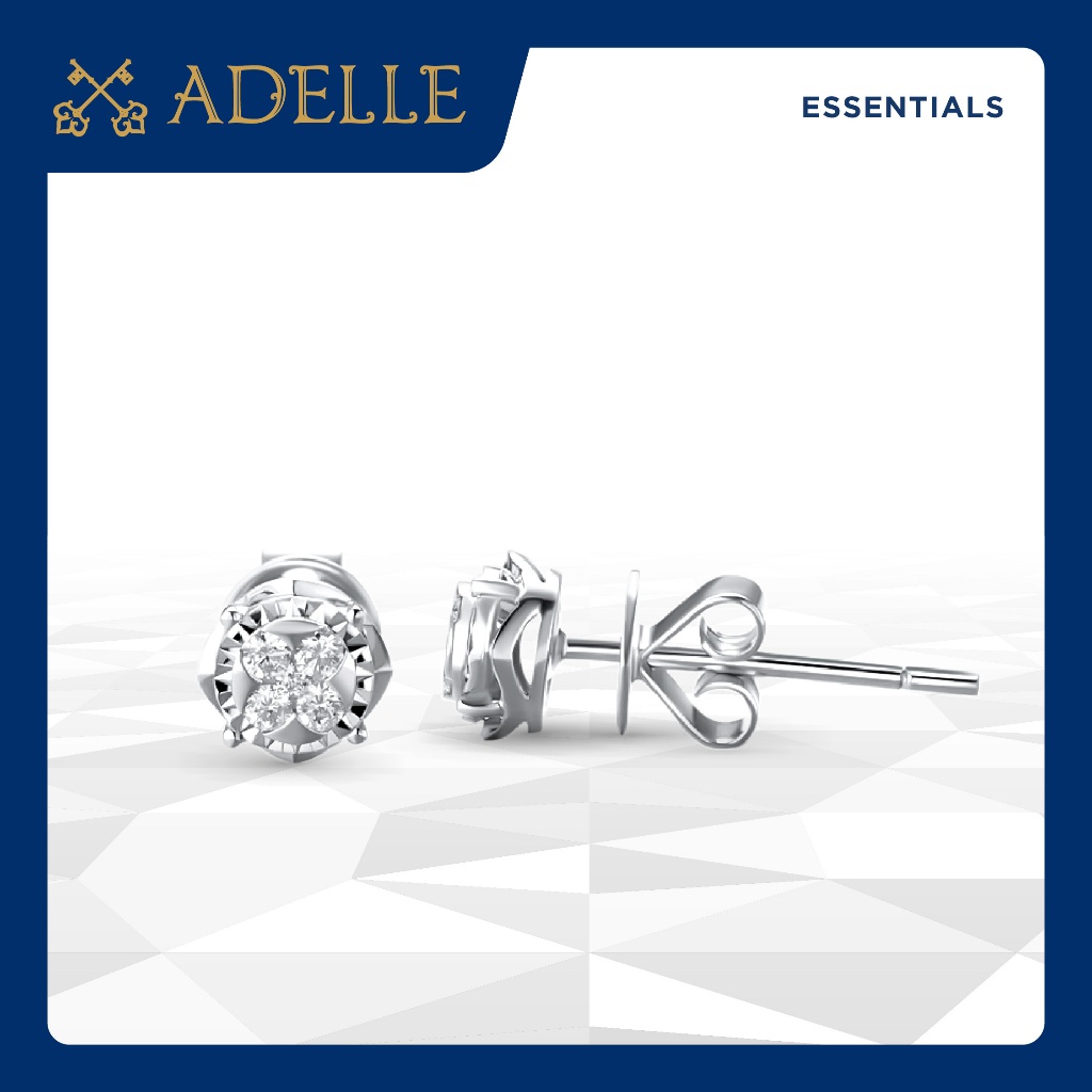 Adelle Jewellery - Roula Earrings - Anting Emas Berlian