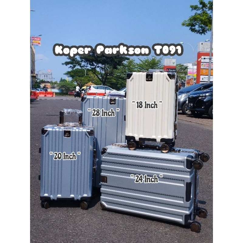 PARKSON Alora Koper 20 inch Kabin Bagasi / Koper 24 inch 28 inch Jumbo / Koper Travel Non Zipper / A