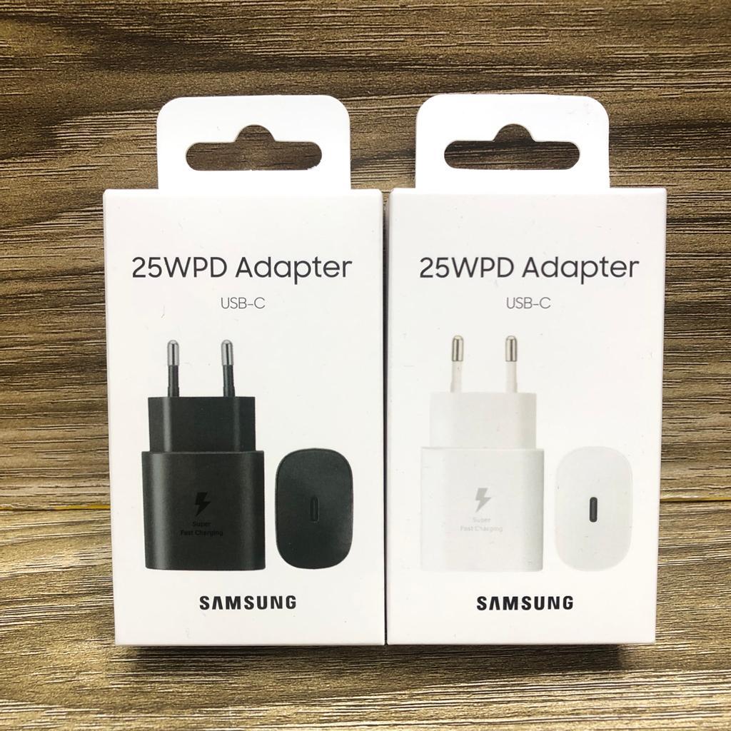 ADAPTOR CHARGER BATOK ONLY FAST CHARGING SAMSUNG 25WATT NOTE 10, S20, S21 ULTRA, S21, NOTE 20 , S22 