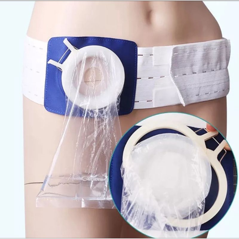 Colostomy Bag Adjustable Sabuk Kolostomi Ostomy Bag Kantong Kolostomi Kantong Stoma Dewasa Colostomy Bag