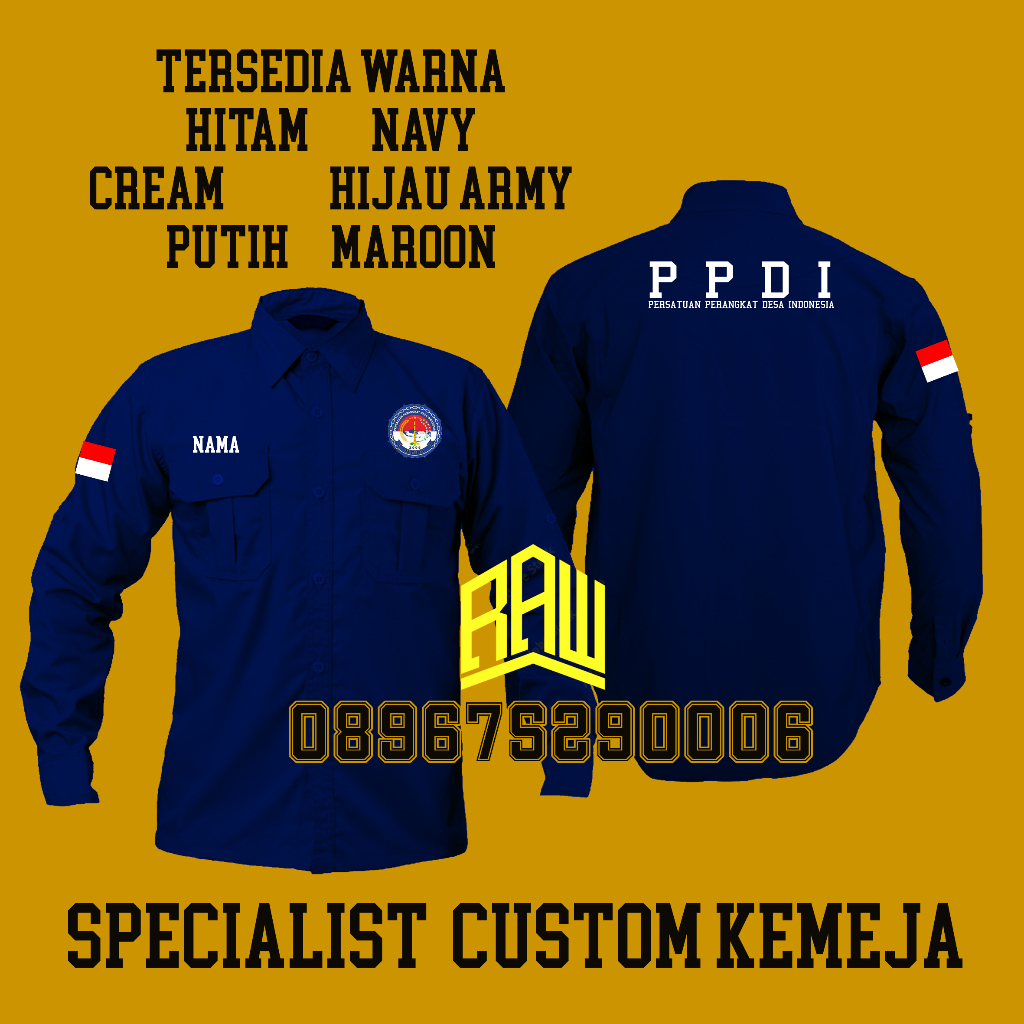 KEMEJA SERAGAM PPDI