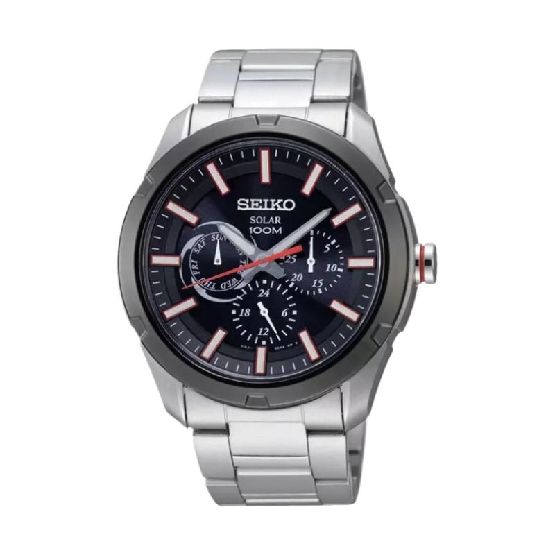 JAM TANGAN PRIA SEIKO SOLAR SNE259P1 ORIGINAL