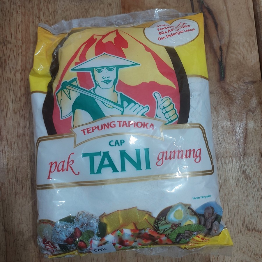 

tepung tapioka cap pak tani gunung