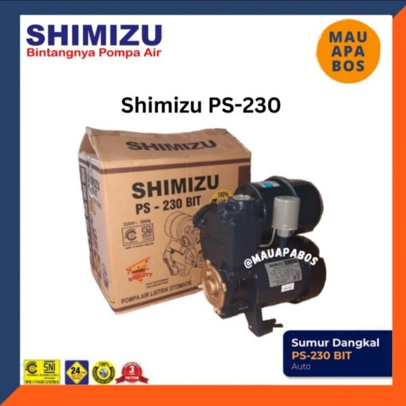Pompa Air Otomatis Shimizu PS 230