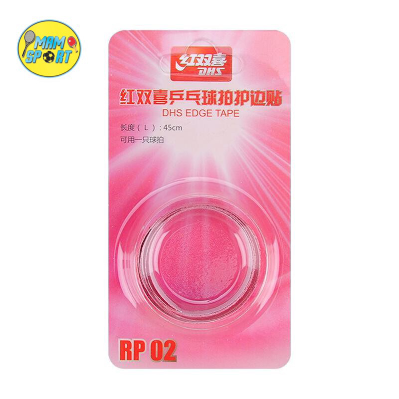 Side Tape Kayu Bet Pingpong Tenis Meja DHS RP 02 SATIN 7MM Original