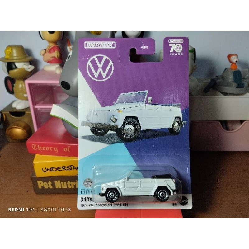 Matchbox Volkswagen Type 181 - VW Safari Seri 70 Tahun