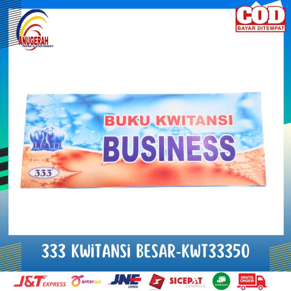 

KWITANSI 333 BESAR 50LBR (PCS)