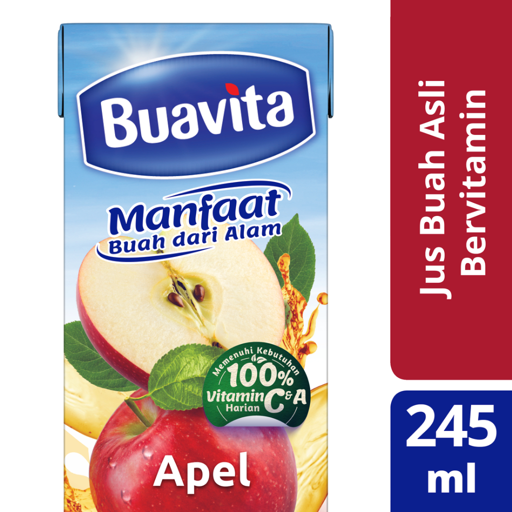 

BUAVITA JUICE APPLE 245ML