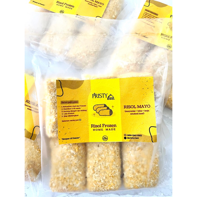 

Risol Mayo Frozen isi 6 ~ GALERI PLASTIK FROZEN FOOD