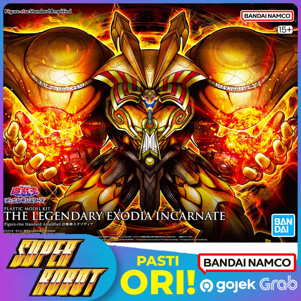 BANDAI Figure Rise Standard Amplified The Legendary Exodia Incarnate - Yu Gi Oh