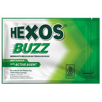 

Hexos Buzz Membantu Melegakan Tenggorokan