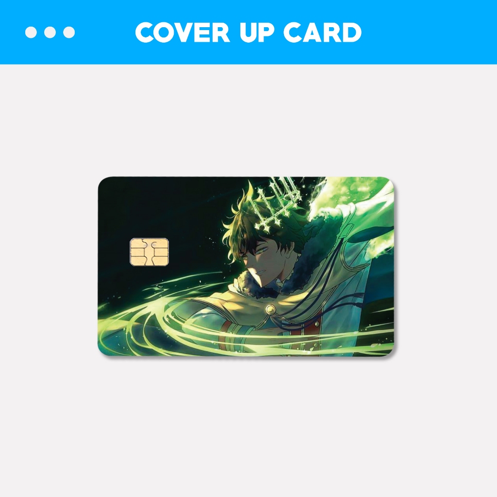 Sticker ATM / E-money Black Clover yuno - Crewmate Card - CHIP