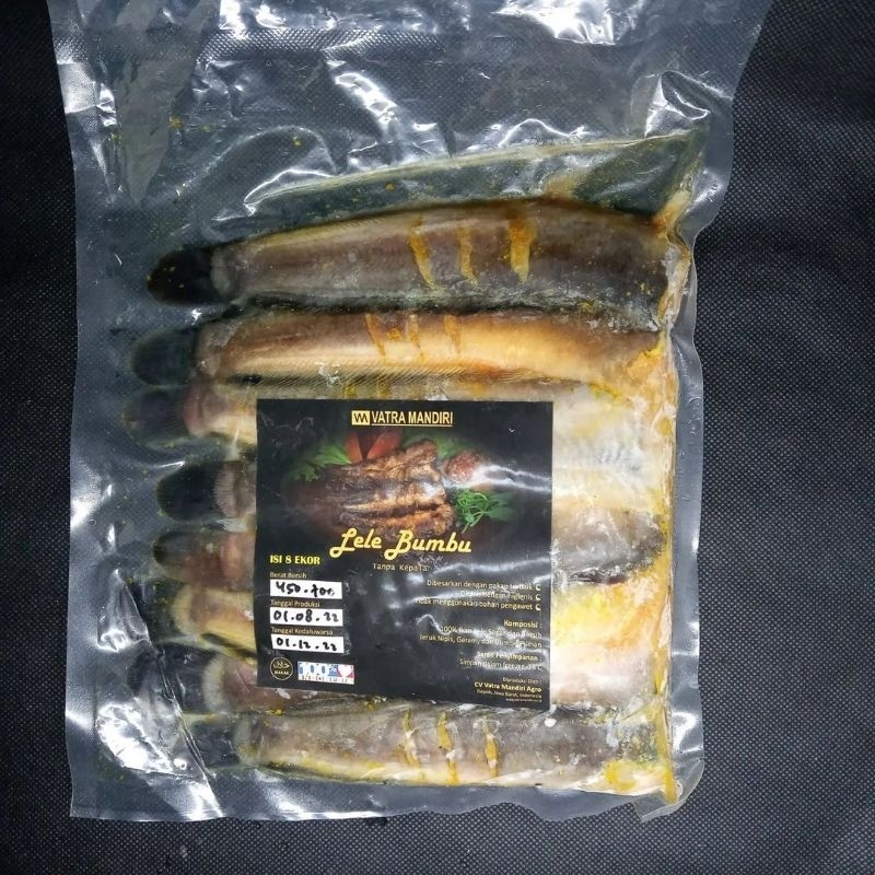 

Lele Organik Bumbu Kuning isi 8 Frozen