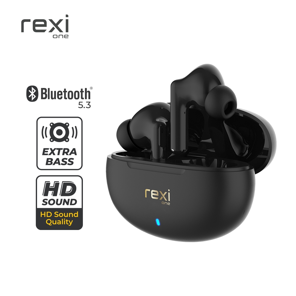 Rexi WA09 Superbass TWS Bluetooth Earphone headset wireless
