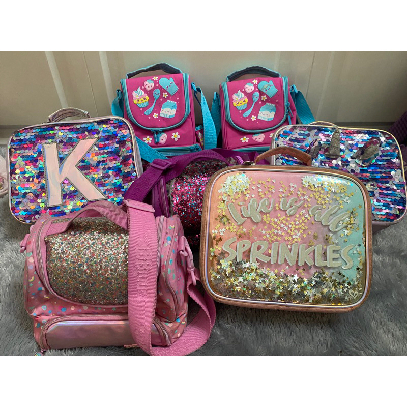 smiggle justice lunchbag preloved original