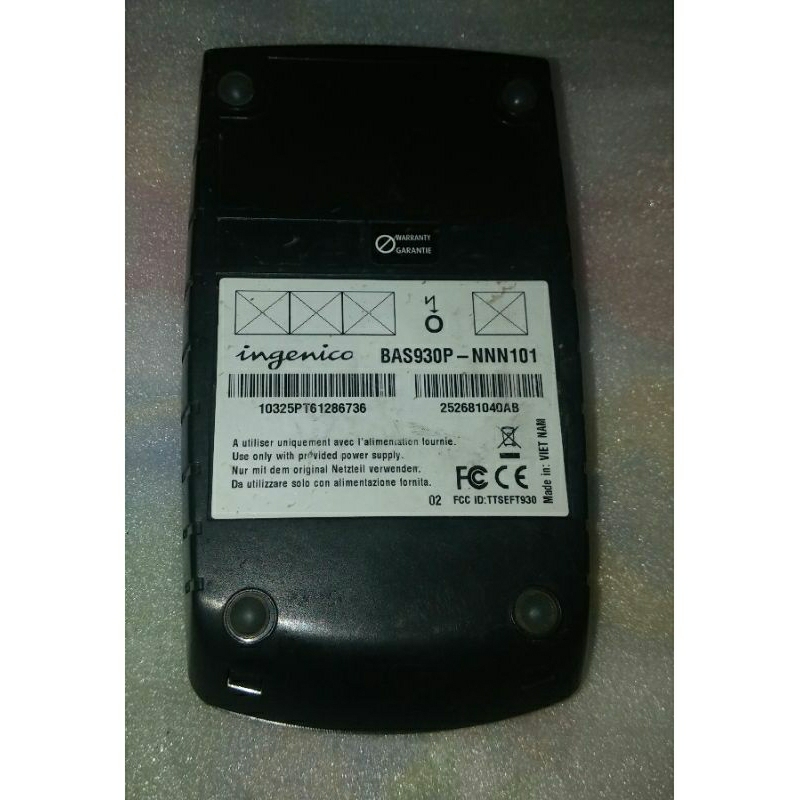 ingenico bas930p dudukan